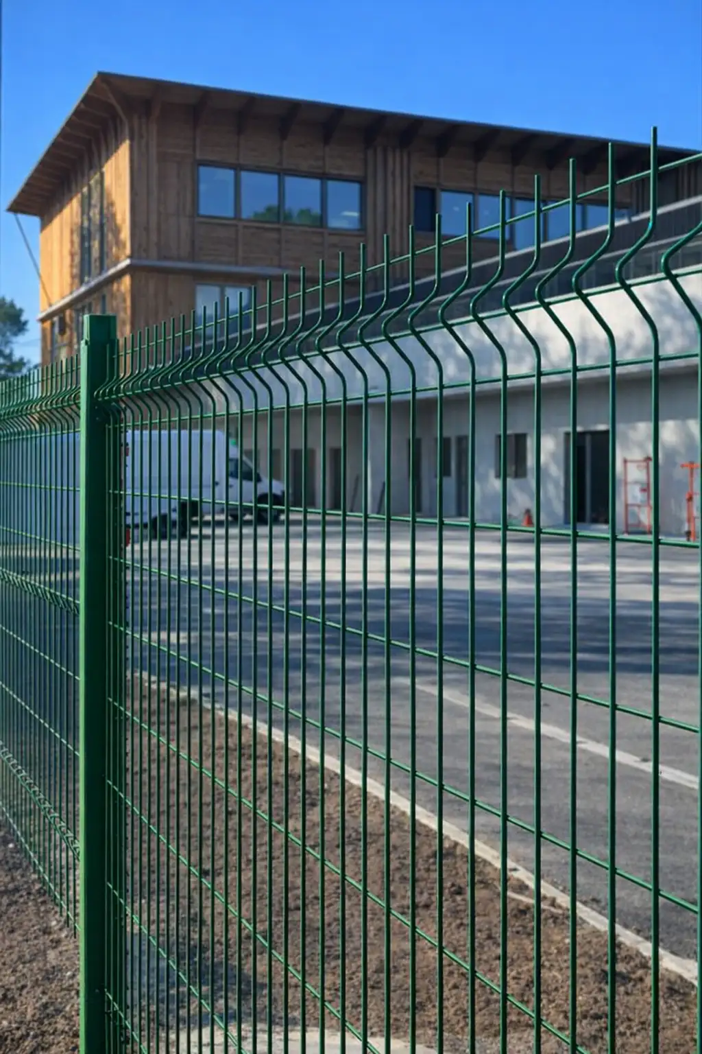 Panneau RESID PVC vert 2,5X1,23